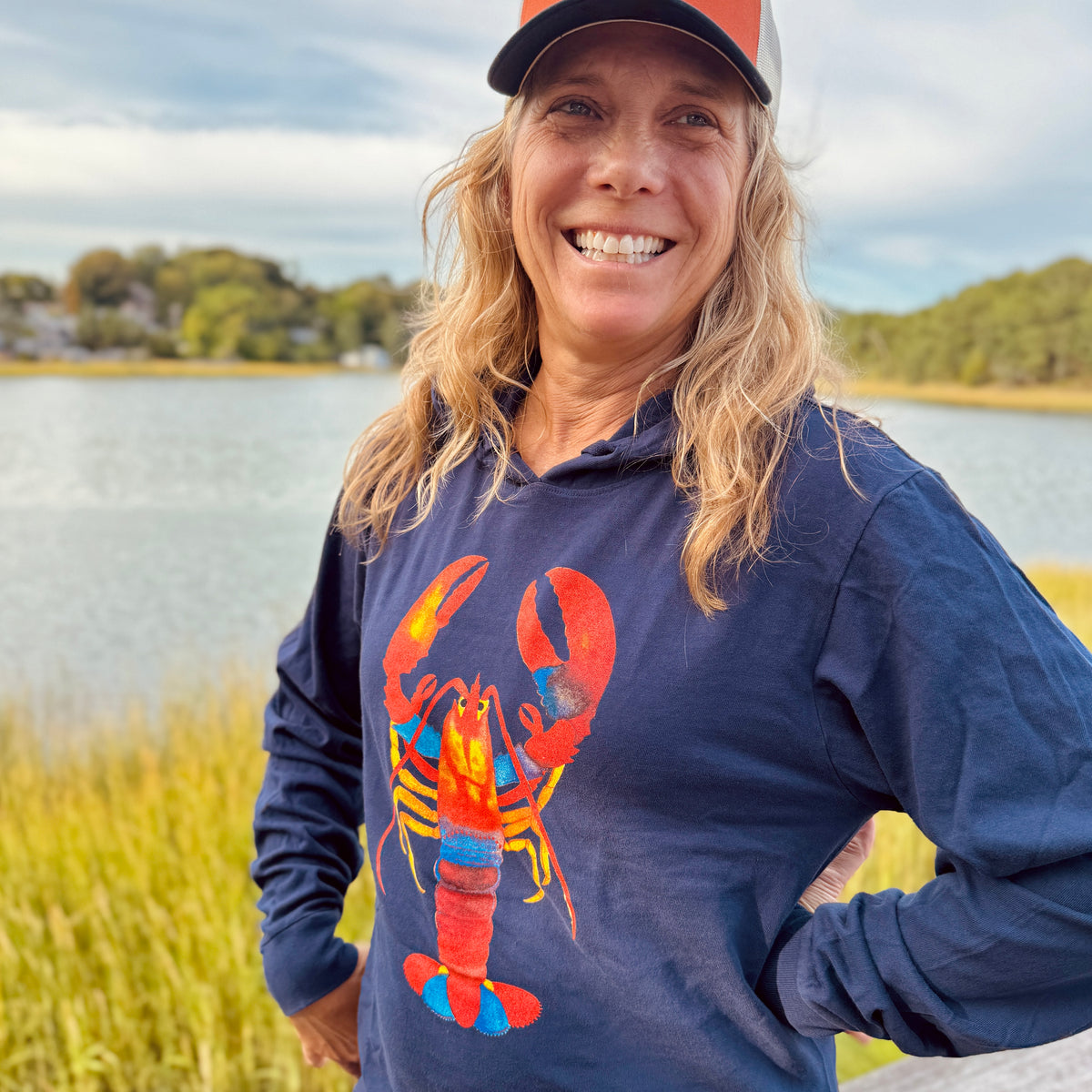 Lobster Hooded Tee