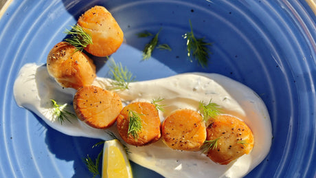 Smoked Scallop Appetizer