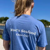 Mac's Three Fish Tee / Maritime Blue