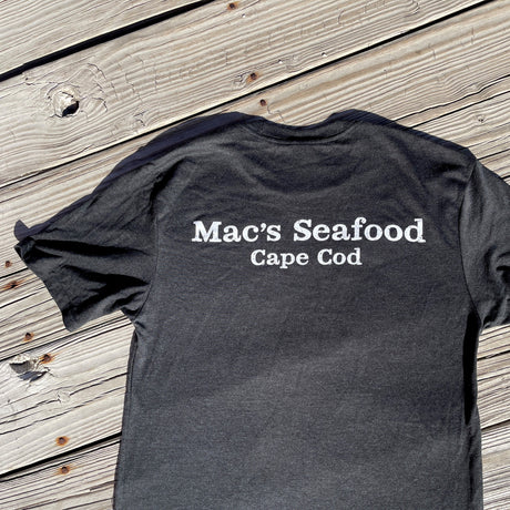 Mac's Three Fish Tee / Charcoal Heather