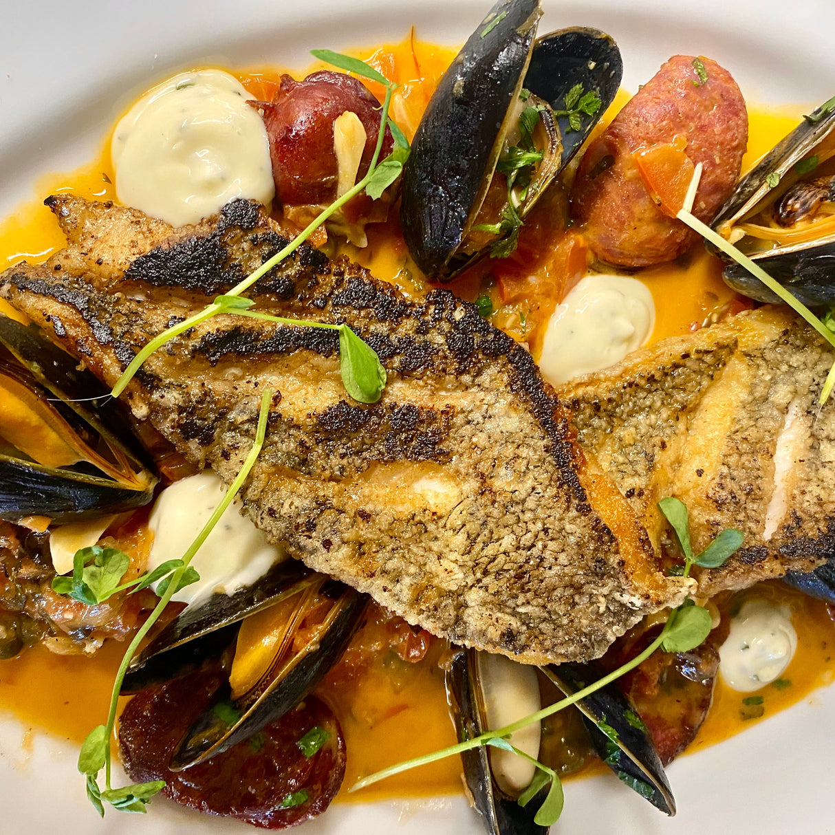 1 lb Local Black Sea Bass
