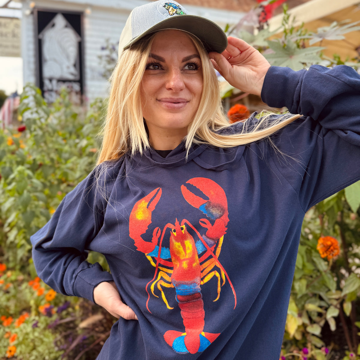 Lobster Hooded Tee