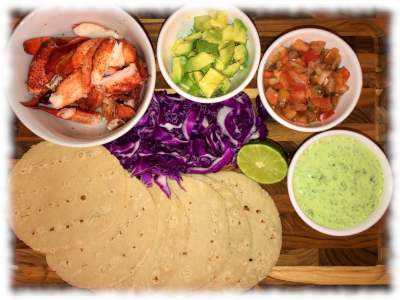 Lobster Tacos